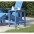 Sodo Adirondack Staliukas, Mėlynos Spalvos, 38X38X46cm Hdpe
