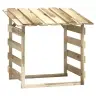 Dārza Pergola Ar Jumtu, 100X90X100 Cm, Impregnēta Priede Vidaxl