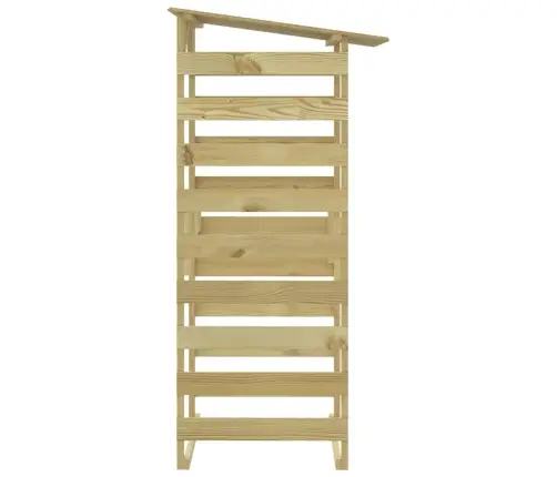 Dārza Pergola Ar Jumtu, 100X90X200 Cm, Impregnēta Priede Vidaxl