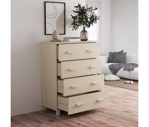 Šoninė Spintelė Hamar, Medaus Ruda, 79X40X103,5cm Pušis