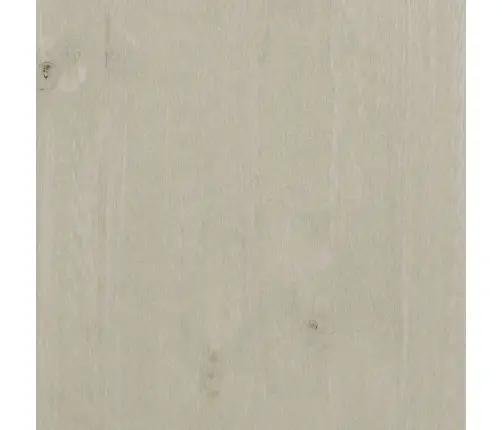 Kumode Hamar, Balta, 79X40X103,5 Cm, Priedes Masīvkoks Vidaxl