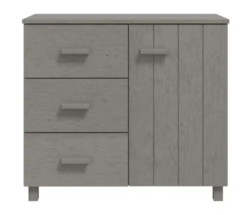 Šoninė Spintelė Hamar, Šviesiai Pilka, 90X40X80cm Pušis