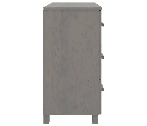 Šoninė Spintelė Hamar, Šviesiai Pilka, 90X40X80cm Pušis