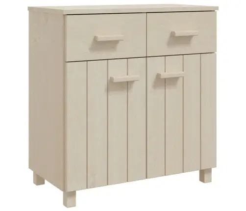 Kumode Hamar, Medus Brūna, 79X40X80 Cm, Priedes Masīvkoks Vidaxl