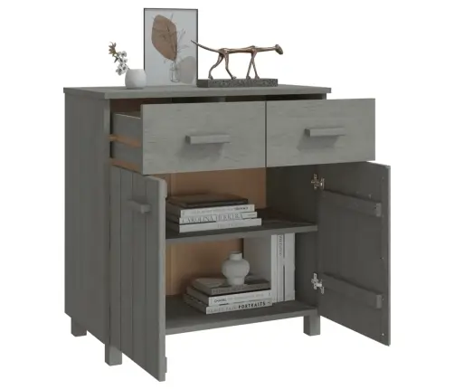 Öökapp "Hamar", Helehall, 79X40X80 cm Männipuit