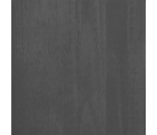 Kumode Hamar, Tumši Pelēka, 113X40X80 Cm, Priedes Masīvkoks Vidaxl