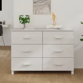 Öökapp "Hamar", Valge, 113X40X80 cm Männipuit