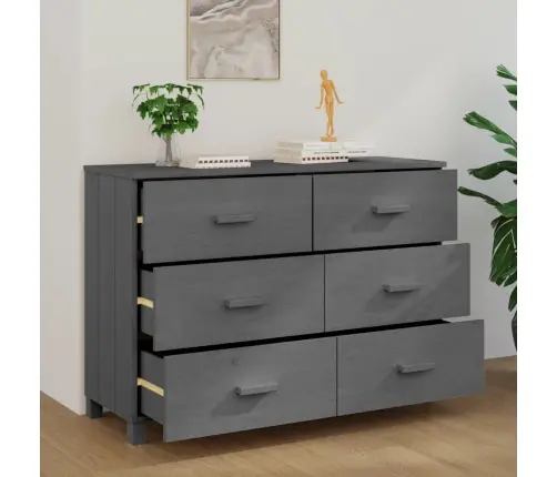 Öökapp "Hamar", Tumehall, 113X40X80 cm Männipuit