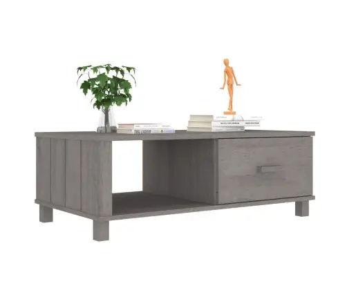 Kohvilaud "Hamar", Helehall, 100X55X35 cm Männipuit Kohvilaud "Hamar", Helehall, 100X55X35 cm Männipuit