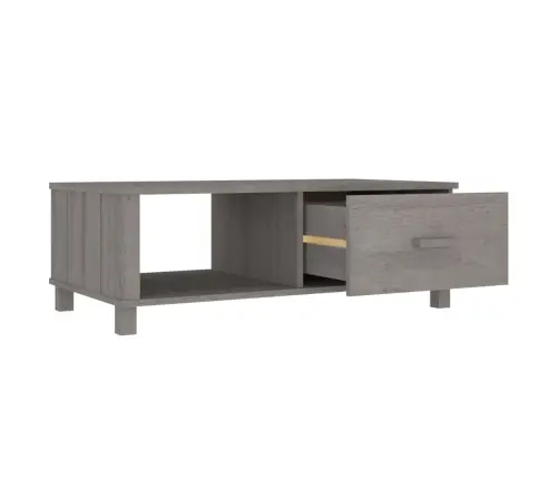 Kohvilaud "Hamar", Helehall, 100X55X35 cm Männipuit Kohvilaud "Hamar", Helehall, 100X55X35 cm Männipuit