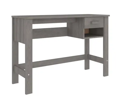 Rašomasis Stalas Hamar, Šviesiai Pilkas, 110X40X75cm Pušis