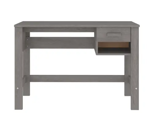 Rašomasis Stalas Hamar, Šviesiai Pilkas, 110X40X75cm Pušis