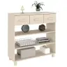 Konsolinis Staliukas Hamar, Medaus Rudas, 90X35X90cm Pušis