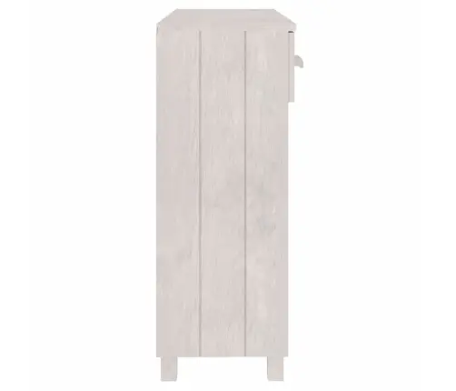Konsoles Galds Hamar, Balts, 90X35X90 Cm, Priedes Masīvkoks Vidaxl