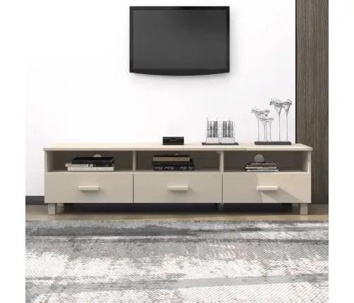 Televizoriaus Spintelė Hamar, Medaus Ruda, 158X40X40cm Pušis