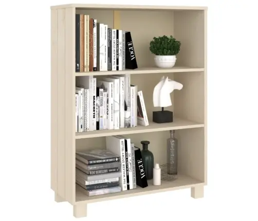 Knygų Spintelė Hamar, Medaus Ruda, 85X35X112cm Pušies Masyvas Knygų Spintelė Hamar, Medaus Ruda, 85X35X112cm Pušies Masyvas