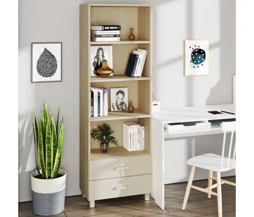 Komoda Hamar, Medaus Ruda, 60X35X180cm Pušies Masyvas