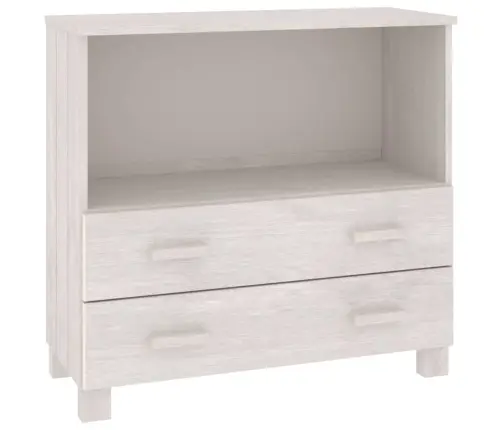 Puhvetkapp "Hamar", Valge, 85X35X80 cm Männipuit