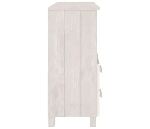 Puhvetkapp "Hamar", Valge, 85X35X80 cm Männipuit