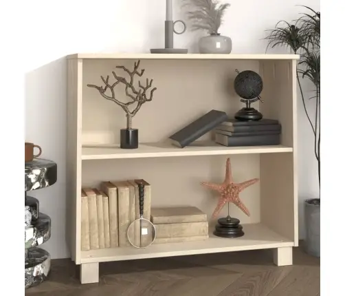 Kumode Hamar, Medus Brūna, 85X35X80 Cm, Priedes Masīvkoks Vidaxl