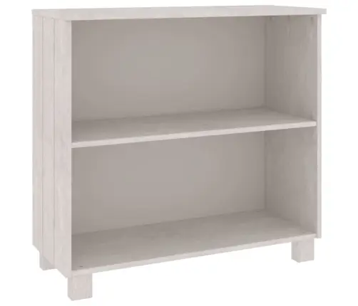 Kumode Hamar, Balta, 85X35X80 Cm, Priedes Masīvkoks Vidaxl
