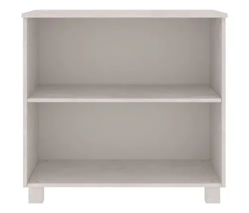 Kumode Hamar, Balta, 85X35X80 Cm, Priedes Masīvkoks Vidaxl
