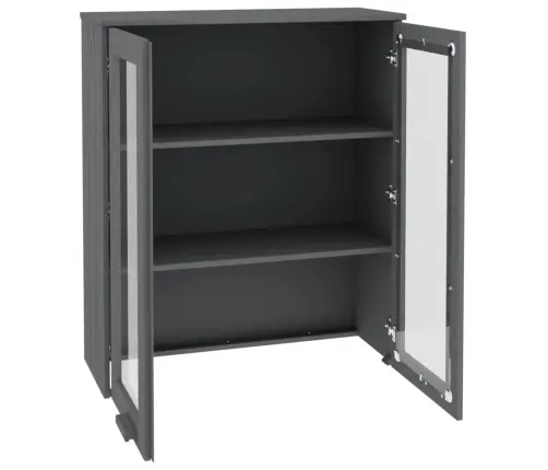 Komodos Viršus Hamar, Tamsiai Pilkas, 85X35X100cm Pušis