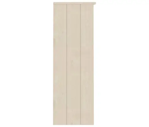 Skapja Augšdaļa Hamar, Brūna, 85X35X100 Cm, Priedes Masīvkoks Vidaxl