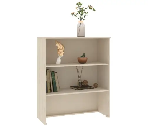 Skapja Augšdaļa Hamar, Brūna, 85X35X100 Cm, Priedes Masīvkoks Vidaxl