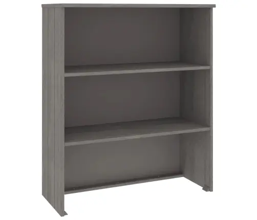 Skapja Augšdaļa Hamar, Pelēka, 85X35X100 Cm, Priedes Masīvkoks Vidaxl