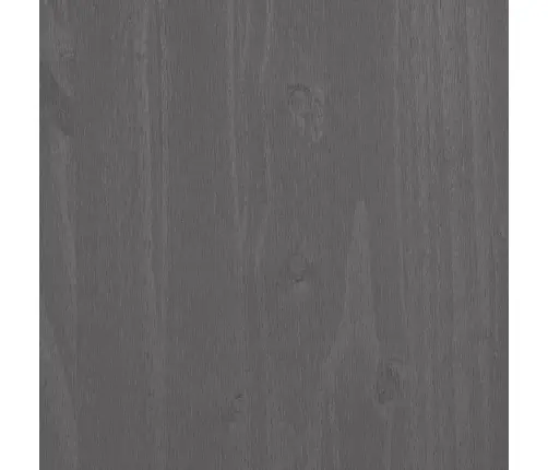 Skapja Augšdaļa Hamar, Pelēka, 85X35X100 Cm, Priedes Masīvkoks Vidaxl