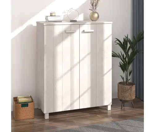 Kingakapp "Hamar", Valge, 85X40X108 cm Männipuit