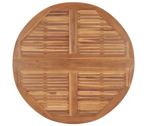 5-Daļīgs Dārza Mēbeļu Komplekts, Saliekams, Masīvs Tīkkoks Vidaxl