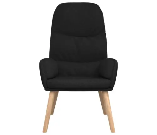 Atpūtas Krēsls, Melns Audums Vidaxl