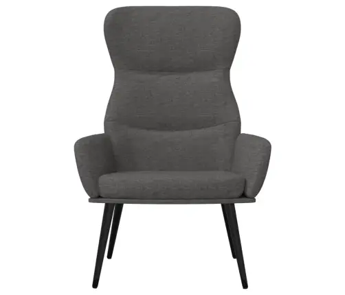 Atpūtas Krēsls, Tumši Pelēks Audums Vidaxl