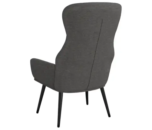 Atpūtas Krēsls, Tumši Pelēks Audums Vidaxl