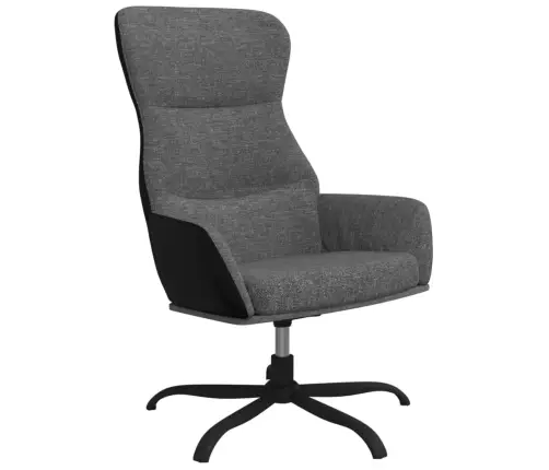 Atpūtas Krēsls, Gaiši Pelēks Audums Vidaxl