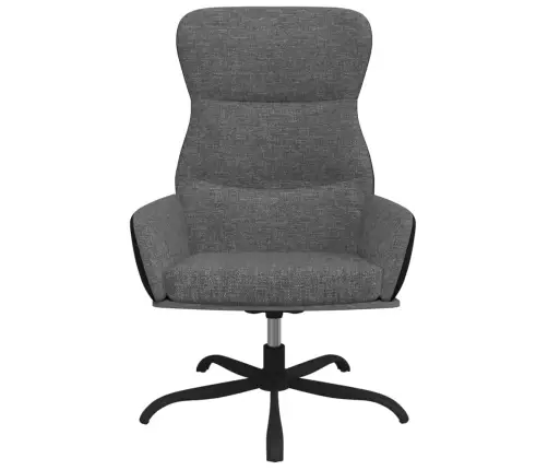 Atpūtas Krēsls, Gaiši Pelēks Audums Vidaxl