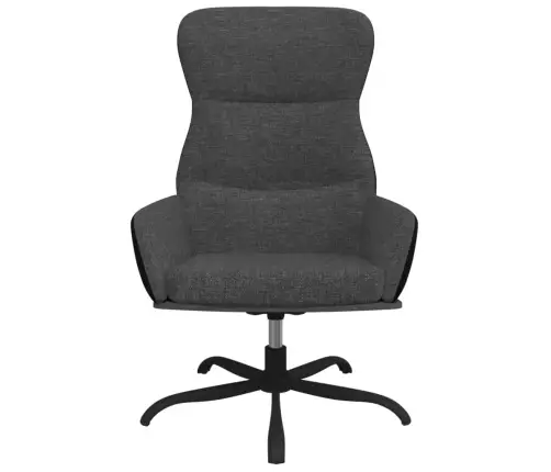 Atpūtas Krēsls, Tumši Pelēks Audums Vidaxl