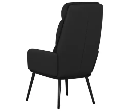 Atpūtas Krēsls, Melns Audums Vidaxl