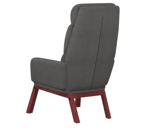 Poilsio Kėdė, Tamsiai Pilkos Spalvos, Audinys