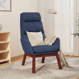 Atpūtas Krēsls, Zils Audums Vidaxl