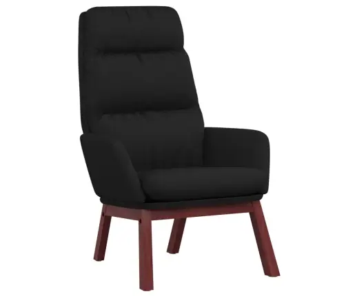 Poilsio Kėdė, Juodos Spalvos, Audinys