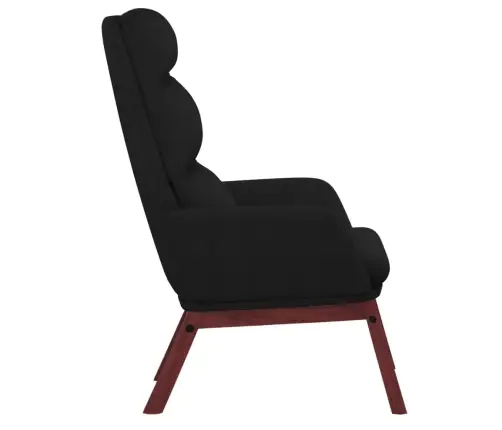 Poilsio Kėdė, Juodos Spalvos, Audinys