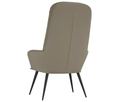 Atpūtas Krēsls, Gaiši Pelēks Samts Vidaxl