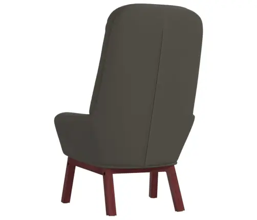 Atpūtas Krēsls, Tumši Pelēks Samts Vidaxl