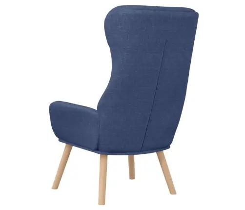 Atpūtas Krēsls, Zils Audums Vidaxl