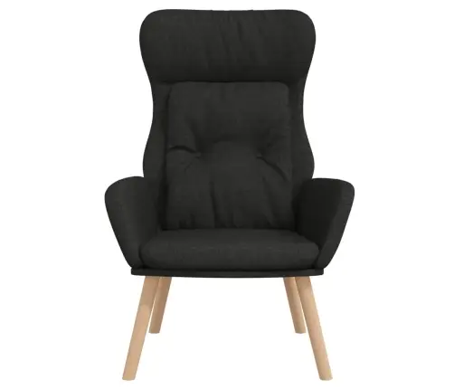 Atpūtas Krēsls, Melns Audums Vidaxl