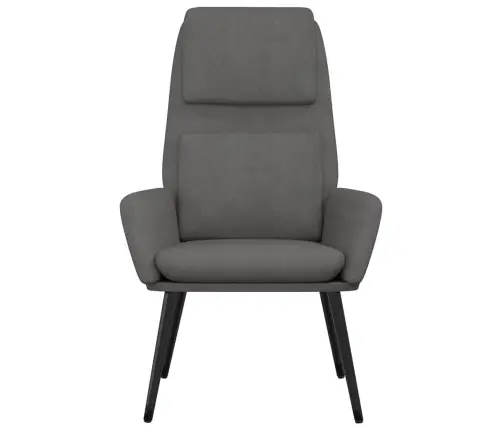 Atpūtas Krēsls, Gaiši Pelēks Audums Vidaxl