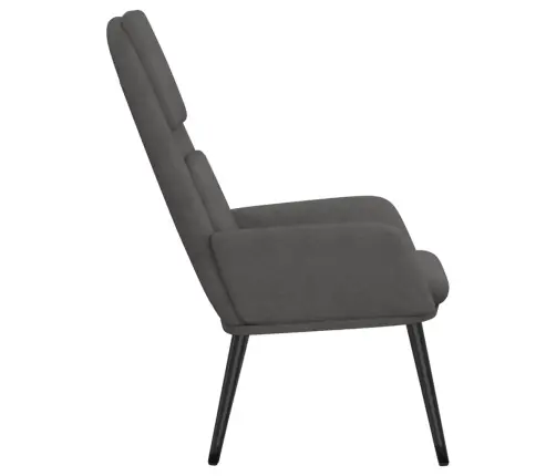 Atpūtas Krēsls, Gaiši Pelēks Audums Vidaxl